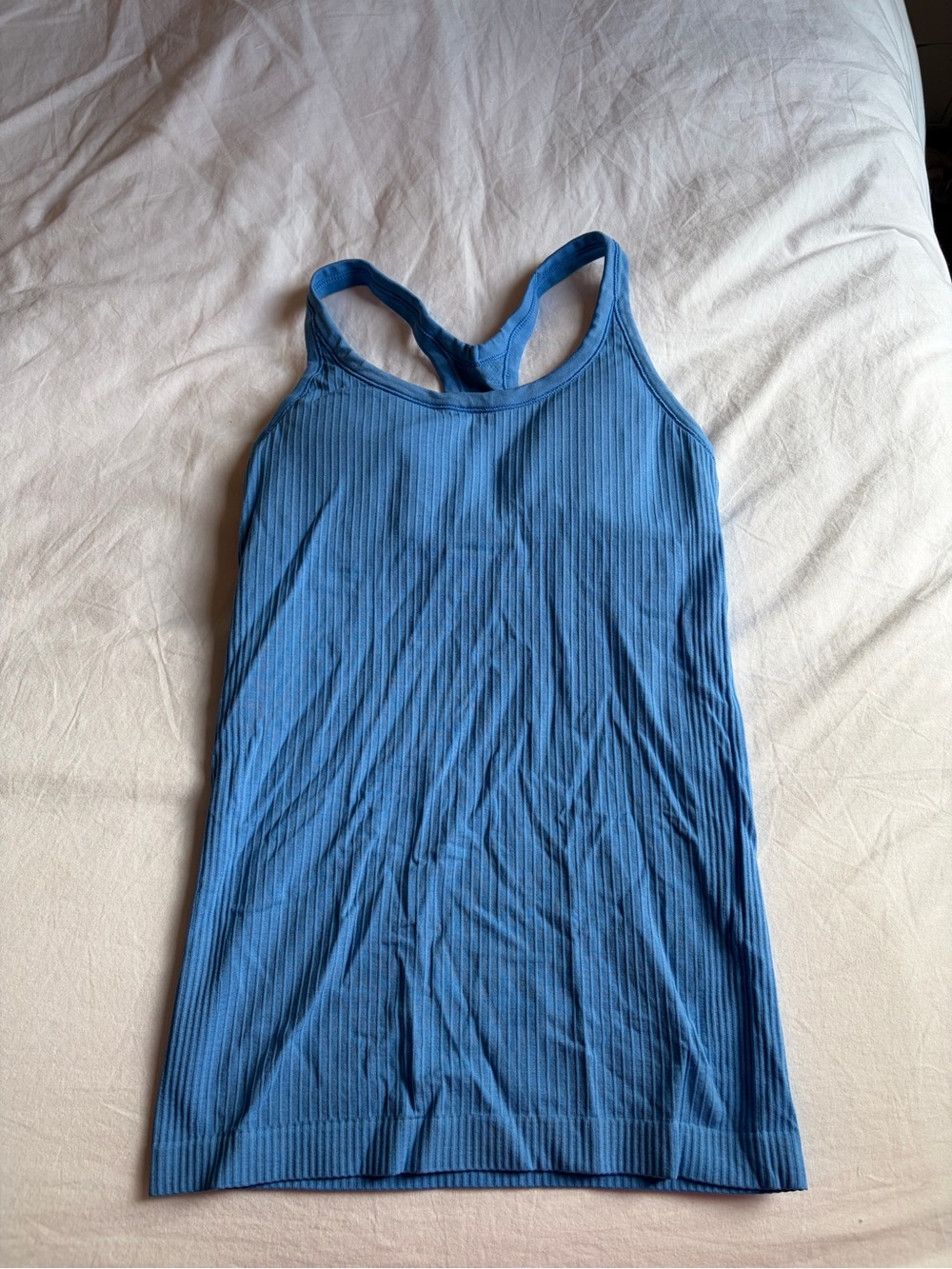 Lululemon ebb to street tank top blue size 4 - Picture 2 of 2